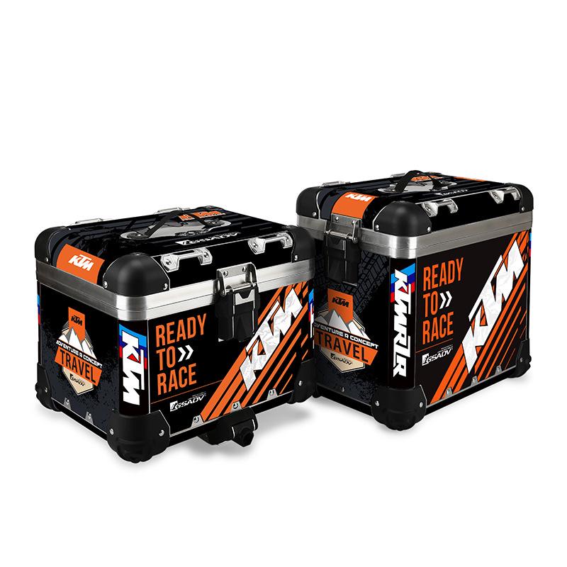 GSADV Adventure Box Sticker Wrap: Fits KTM 390 & 790 Adv, Full Protective Film Set.