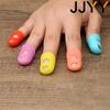 5 Pcs Guitar Finger Covers Silicone Anti Slip Pain Protection Tips for Beginners Ukulele Bass Finger Training Guard