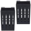 2Pcs Aquarium Plant Holder Hanging Plastic Aquatic Plant Pot Suitable for Fish Tank Planting Basket Home Garden Aquarium