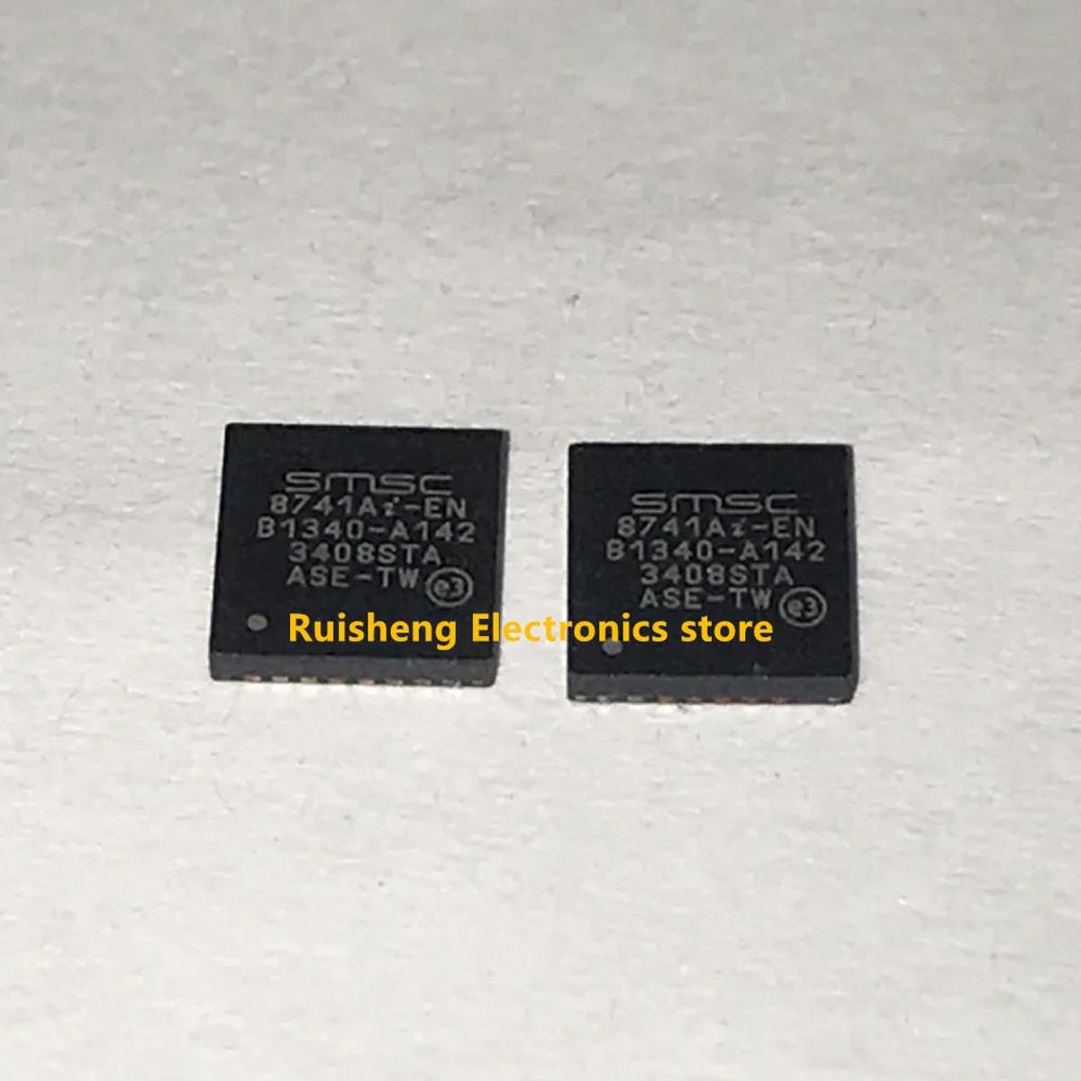 

(10PCS) LAN8741A-EN Ethernet Controller, 100Mbps, IEEE 802.3, IEEE 802.3u, IEEE 802.3az, 1.62V, 3.6V, QFN, 32