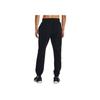 Under Armour Solid Color Comfortable Jogger Sweatpants Men Bottoms Black 1382119-001