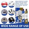Metal Repairing Paste Adhesive Super Glue Heat Resistance Permanent Quick Dry Soldering Industrial Welding Glue DIY Home Repair