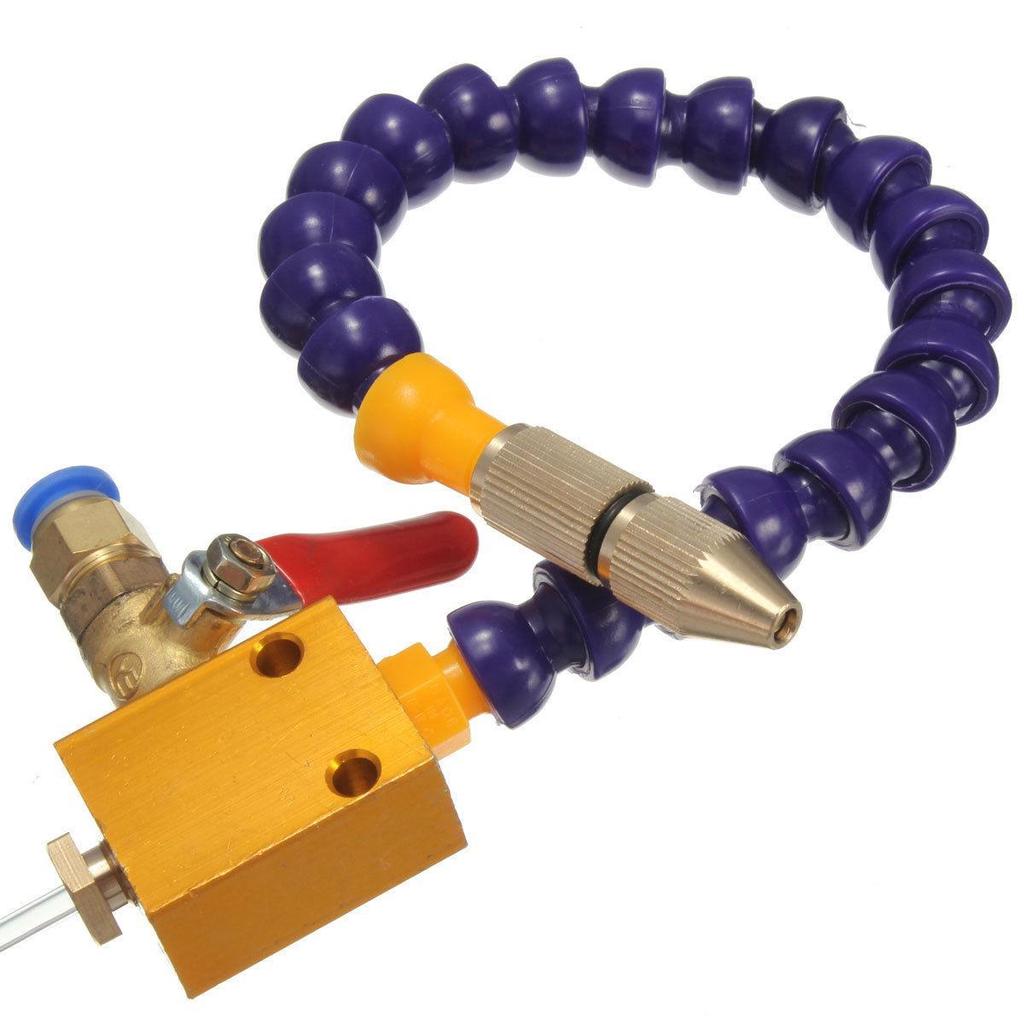 1pcs Kühlmittel Schmierung Sprüh System für 8mm Luft Rohr CNC Drehmaschine XY