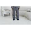 Unisex Hooded Long Sleeve Loose Fit Casual Pullover Sweatshirt Straight Leg Pants Track Set