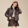 Betu Women's Winter 2025 Premium Wool Blend Short Coat