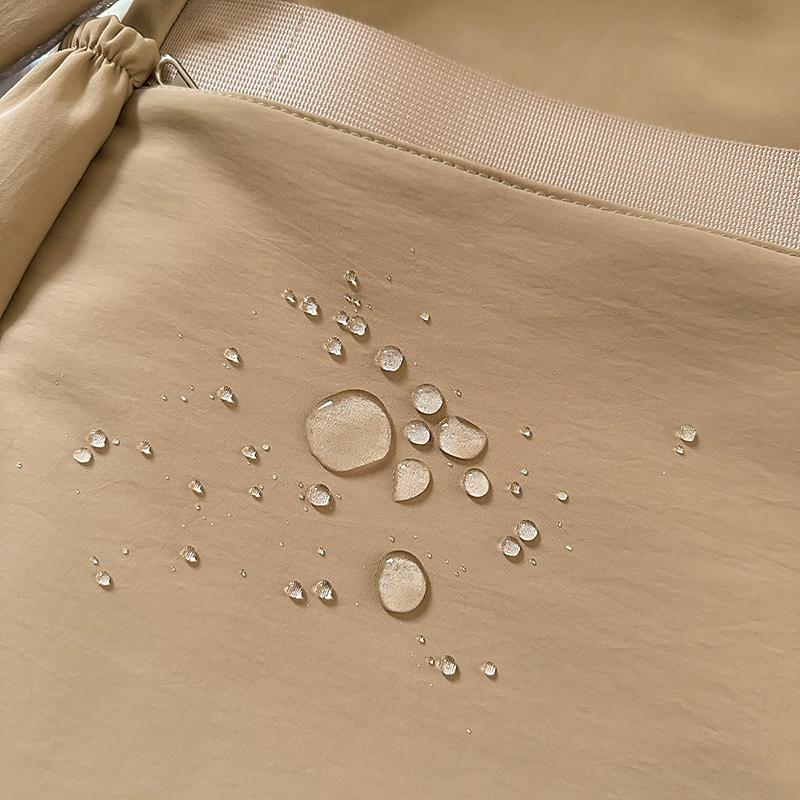 Solid Color Girl's Backpack Junior High School Students School Bag Lightweight Large Capacity Backpack