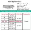PU Leather Waterproof Sofa Seat Cushion Covers Sofa Covers Chair Slipcover for Seater Replacement Protector for Living Room