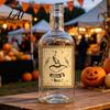 Self Adhesive Bottle Decals 12Pcs Halloween Wine Labels Vintage Retro Stickers with Witch Skull Nostalgic Paper Wraps Bat Pumpkin Design