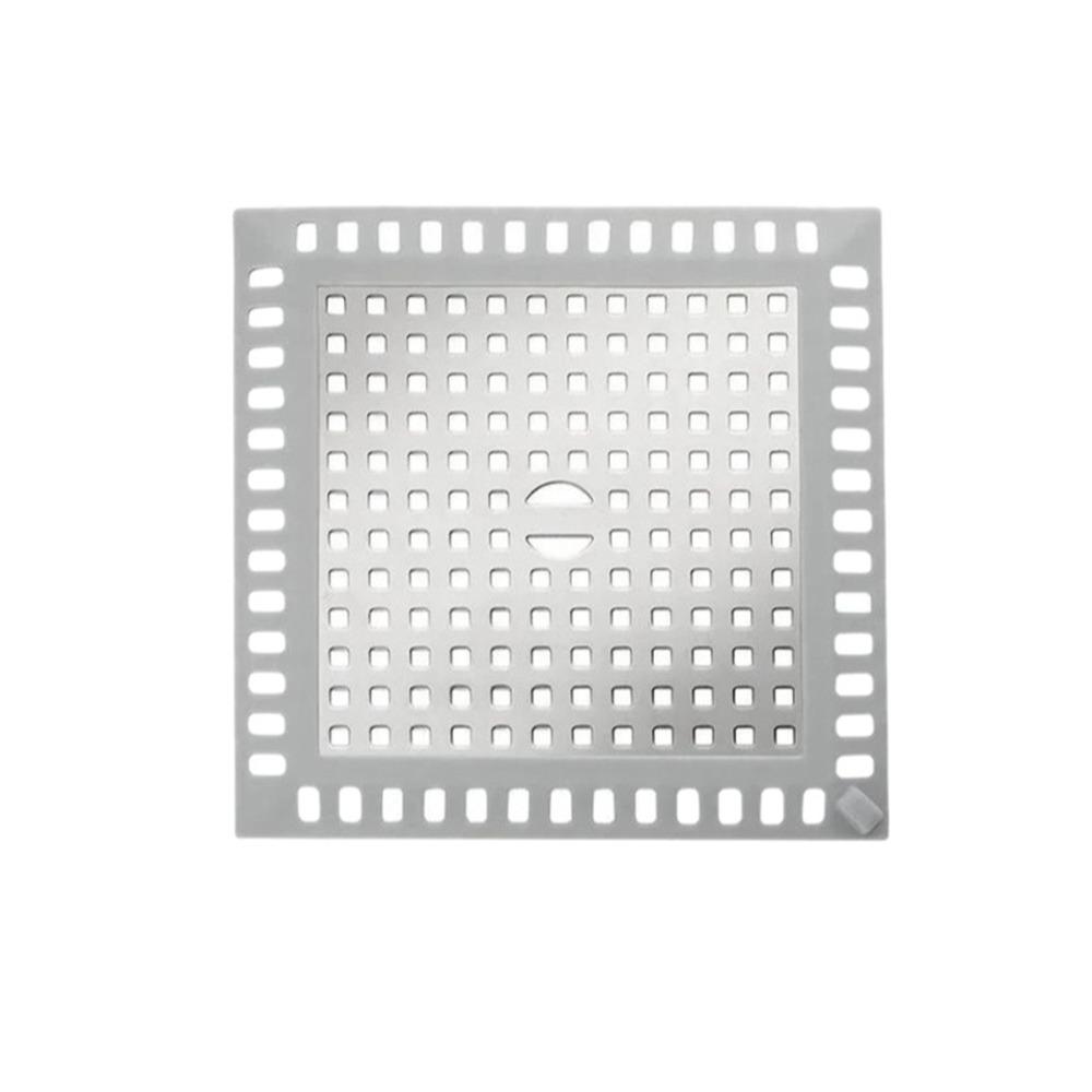 Anti-Clogging Floor Drain Filter Silicone Edging Shower Drain Cover Bathroom Hair Strainer Toilet