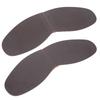 2pcs Black & Brown Shoe Repair Soles Cut To Fit Rubber Forefoot Pads Half Sole Pads  Shoes Repair