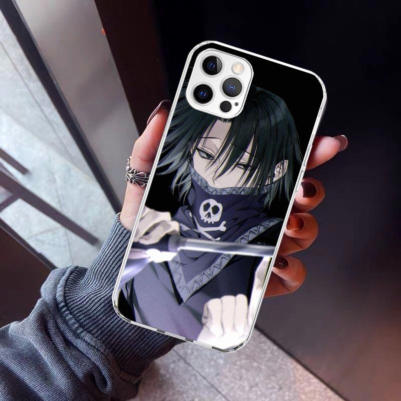 Huner X-Hunters Chrollo Shizuku Phone Case For iPhone 17 Air 16 15 Pro Max 14 Plus 13 Mini 12 11 Cover 7 8 SE Silicone Shell Pri