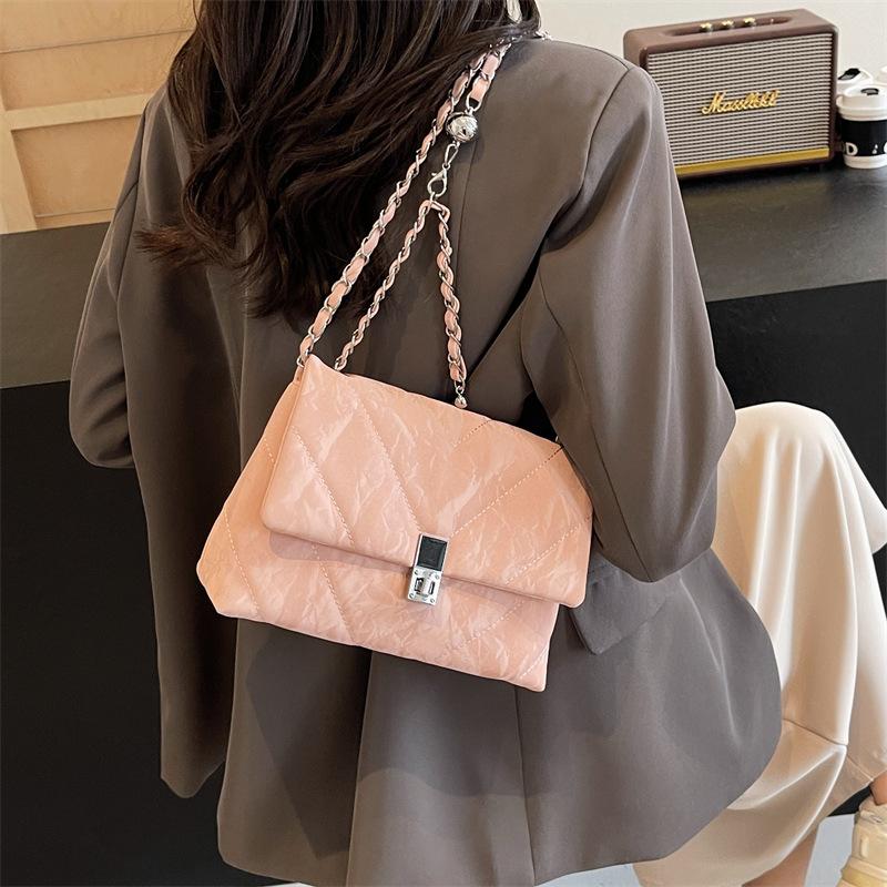 This Year's Popular Bag 2025 New Fashion Shoulder Bag Autumn and Winter Super Fire Chain Bag High-end Messenger Bag Women's Bag