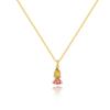 Mix Style Ins Fashion Multi Element Zircon Cute Cartoon Pendant Chain Necklace For Women Girls Charms Necklace Jewelry Set Gift