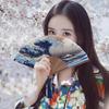 Silk Hand Fan Vintage Silk Folding Hand Fan Kanagawa Waves Japanese Folding Fan Women Bamboo Fans Japanese Art Craft Gift