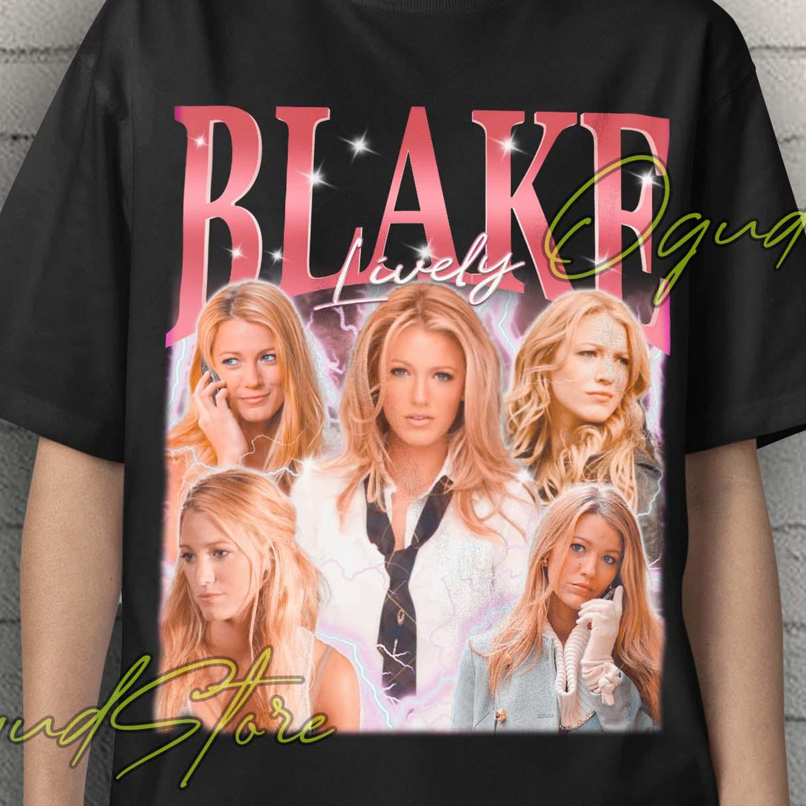 Blake Lively Tees, Blake Lively Tshirt, Blake Lively Shirt, Blake Lively Film Tee, Retro Blake Lively Sweater, Serena van Woodsen Meme Gift M