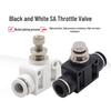 Straight Through Flow Control Valve