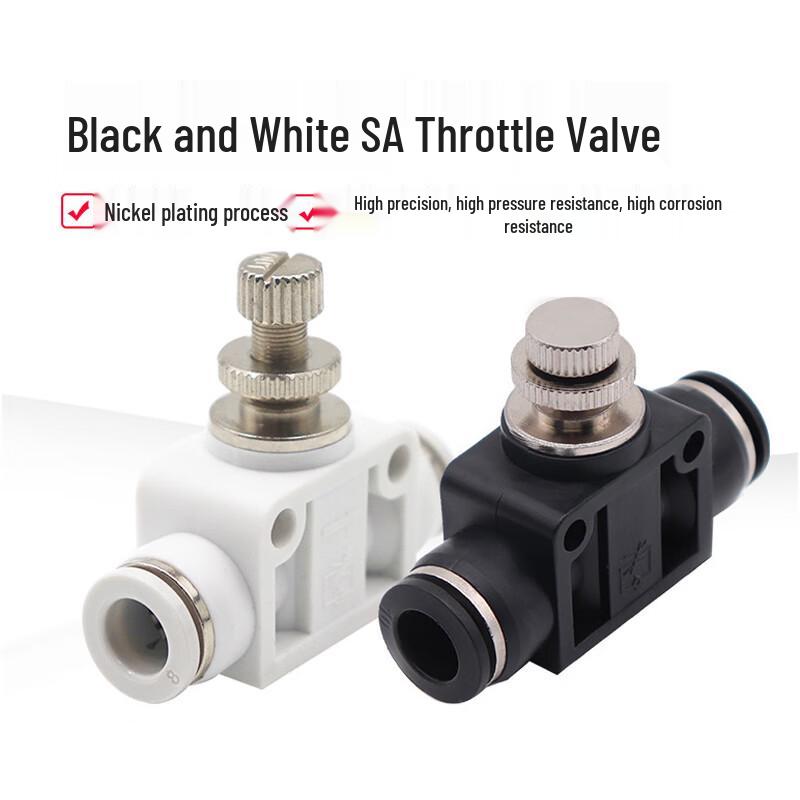 Straight Through Flow Control Valve