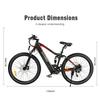 Samebike XD26 Electric Bicycle 26" Mountain Moped 750W 14AH Lithium Battery 40km/H Men's Road EBike Off Road MTB For Adults