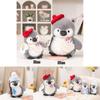 Cartoon Penguin Plush Toy With Polyester Fiber Filling For Childrens Gift And Room Decor
