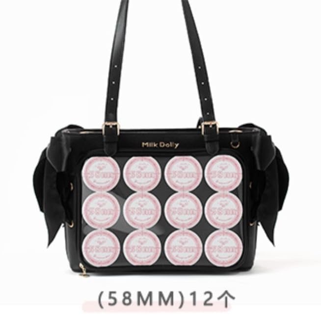 G-Trigger [FUYUUNEKO] Ita Bag with Side Ribbons, Floating Cat MILKDOLLY Fuyuneko Lavender [Parallel Import]