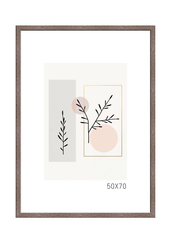 Ramka na zdjęcie mdf basic 50x70 cm sonoma truflowa 1 szt.