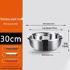 Homeglen Stainless Steel Round Mixing/Washing Bowl
