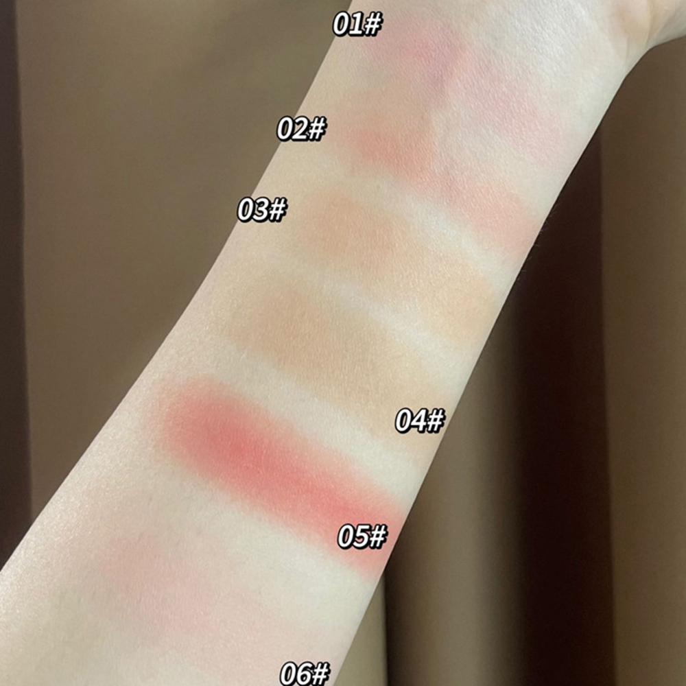 HERORANGE Air Cushion Blush Matte Natural Color Mashed Potato Texture Single Color Cream Blush