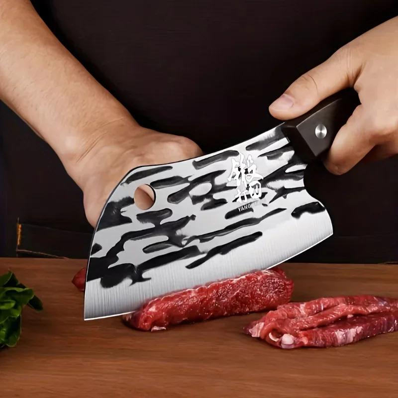 Home Kitchen Professional Forging Knife, Sharp Cutting Knife, Fish Knife, Professional Commercial Chinese Kitchen Knife Tools