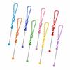 8Pcs Beadable Keychain Charm Beading Keyring Pendant Keyring Decorations Accessory for Keychain Backpacks Purse Charm
