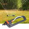 Lawn Sprinkler Metal Oscillating Sprinkler Garden Hose Sprinkler Water Sprinkler Garden Yard Irrigation Accessory