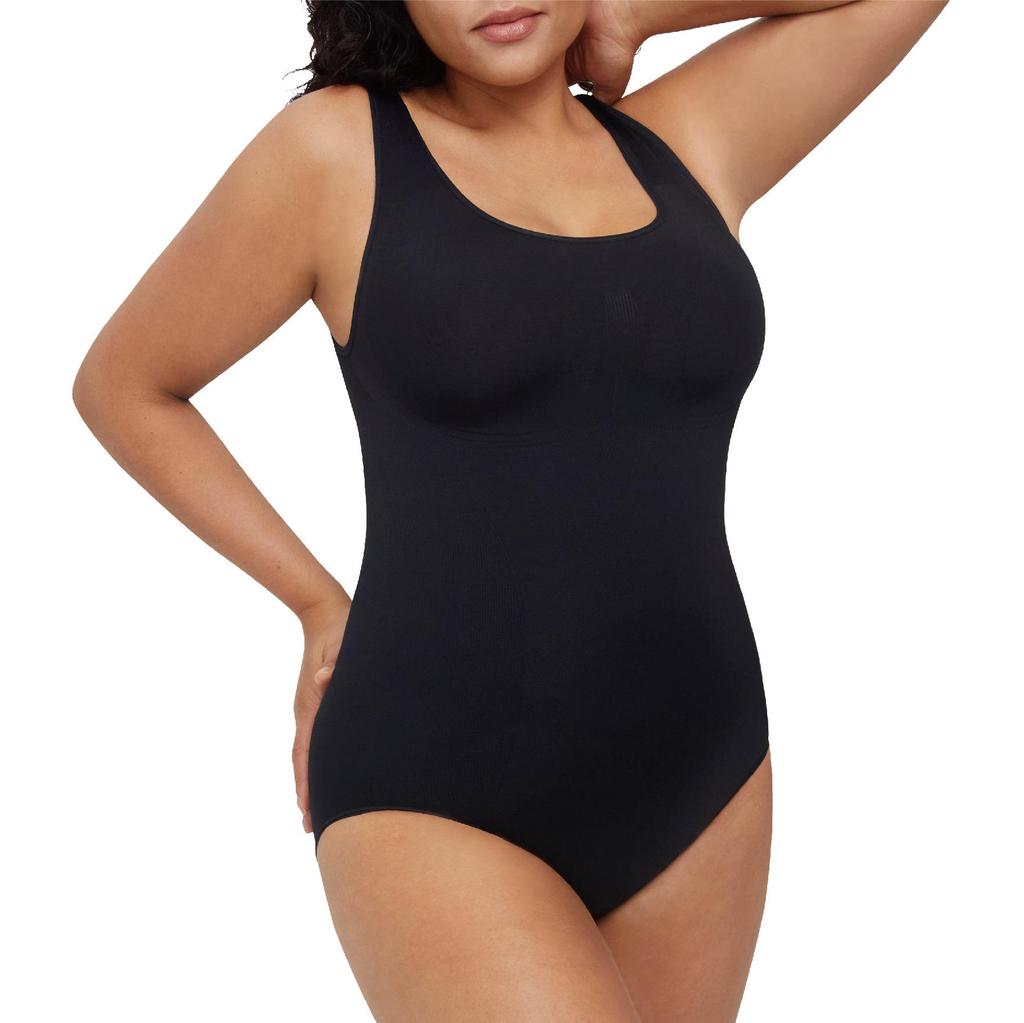 Seamless One-Piece Shaping Bodysuit with Bra, Abdomen Control & Hip Lift
