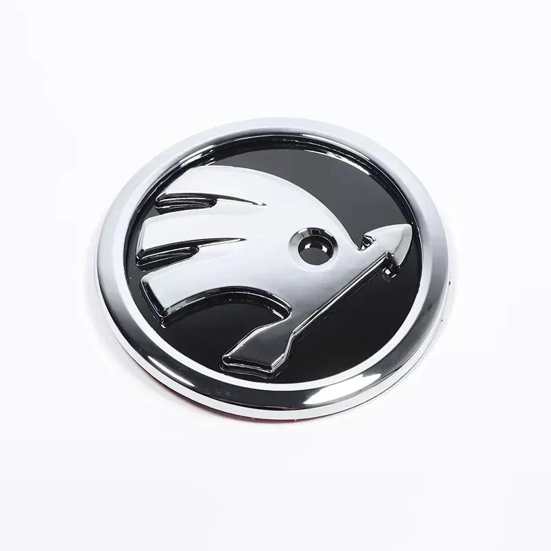 80mm/90mm/100mm Front- und Heckembleme für SKODA Octavia Fabia Superb Rapid Scala Yeti Kodiaq Karoq Kamiq