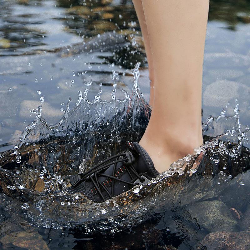 Men's Non-Slip Five-Finger Water Shoes for Hiking, Creek Wading, and Fishing