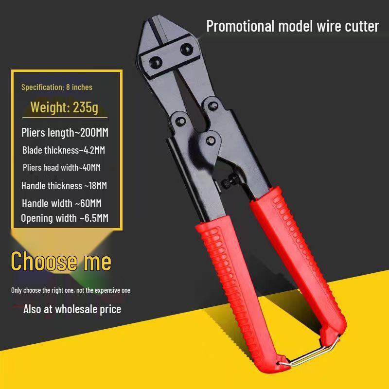 High-Leverage Eagle Beak Wire Cutters: Labor-Saving Steel & Rebar Pliers