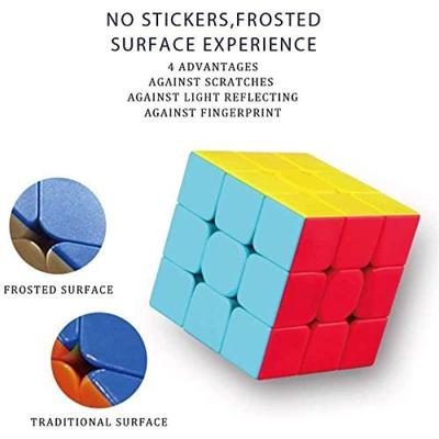 3x3x3 No  Sticker  Speed  Cube Improve Concentration Responsiveness Memory Educational Jigsaw Puzzle