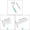 9 Foam Paint Roller Set Small Size Foam Rollers Detail Painting Roller Interior Wall Paint Roller for Water Based Paints