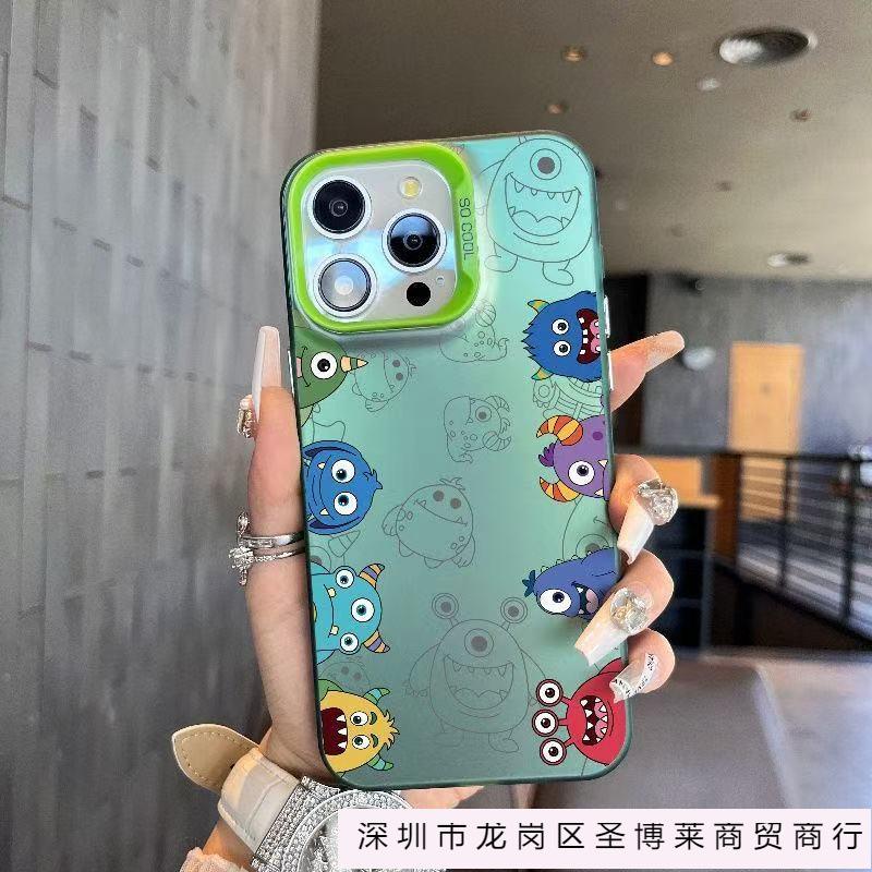 The Little Monster Is Suitable for Iphone16 Mobile Phone Case Apple 15promax/14 Cute 13pro12 Personality 11 Europe and America