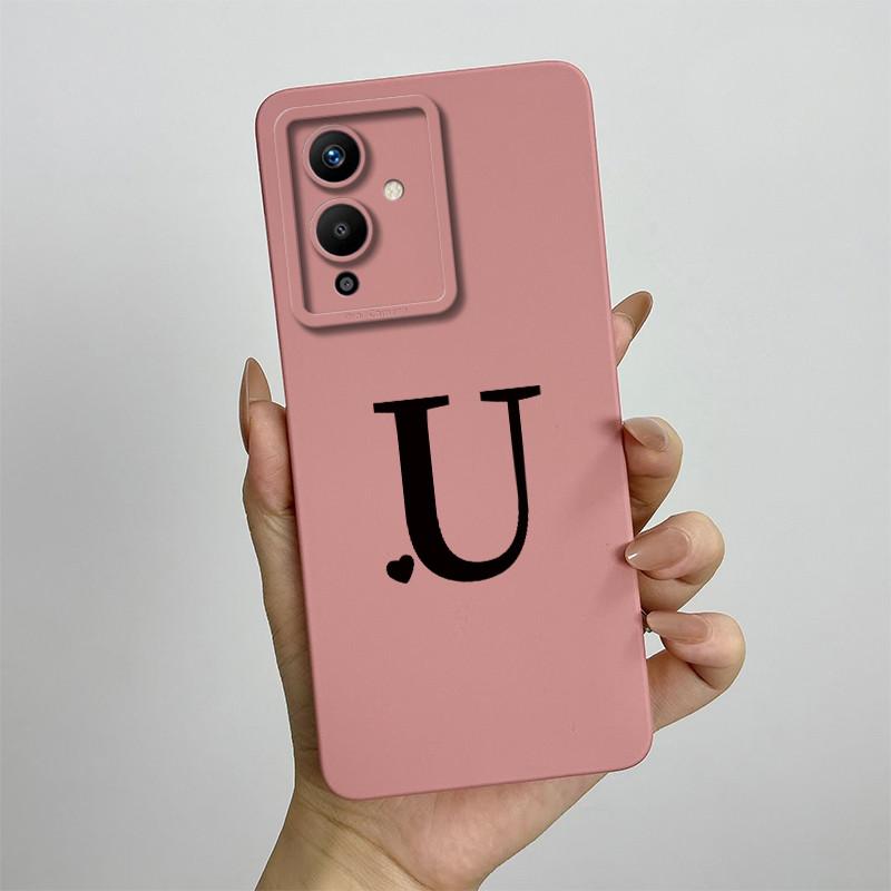 Hülle für Infinix Note 12 Pro 5G X671B Luxus Initialen Quadratisch Flüssigsilikon Handy Weiche Hülle Coque Stoßfeste Rückseite