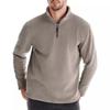 Men’s Stand Collar Half Zip Fleece Pullover