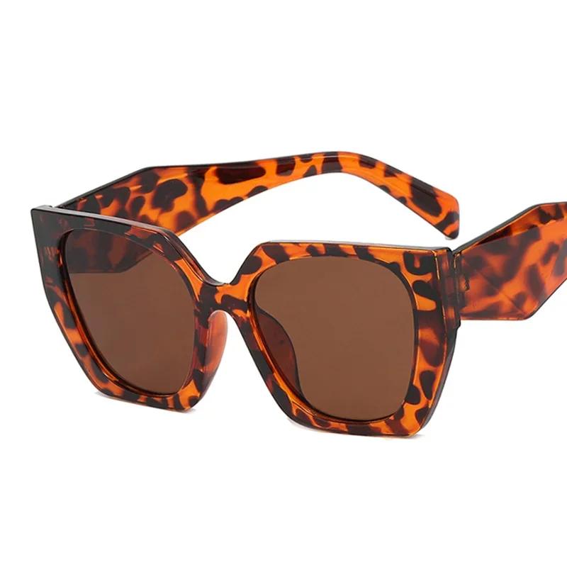 Outdoor Big Frame Square Sunglasses Women Men Lovely Geometric Sun Glasses Mirror Black Colors Designer Brand Fashion