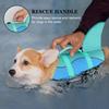 Pet Dog Life Jacket Pets Cat Dogs Life Jackets Puppy Cats Large Dogs Summer Swimming Safety Vest with Handle Rescue Clothes