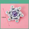 Kids Toy Cartoon Figure Pattern Gyroscope With Creative Design For Childrens Day Gift And School Activity