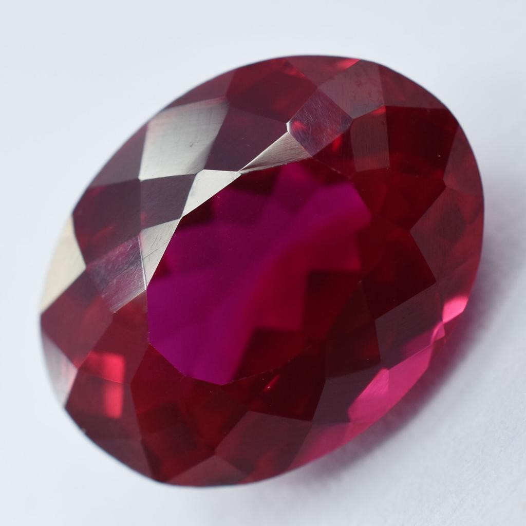 8.40 Ct AMAZING NATURAL Ruby RED Loose Gemstone Oval Shape Earing Size CERTIFIED xS-638
