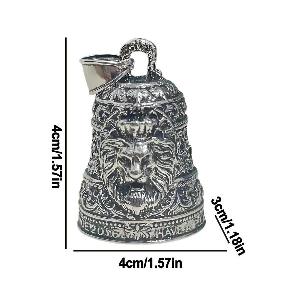 Motorcycle Bell Lion Motorcycle Bells Pendants Cycling Accessories For Riding Road Car Garden Trip Commuting Indoor