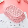 Pink Purple Desktop Sundries Jar Storage Basket Decorative Sweet Color Basket Photo Props Home Kitchen Storage Fruit Baskets
