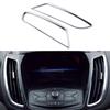 For Ford Kuga Escape 2013 - 2019 Air Conditioning Vent Sticker Front Navigation AC Outlet Trim Cover Car Interior Accessories