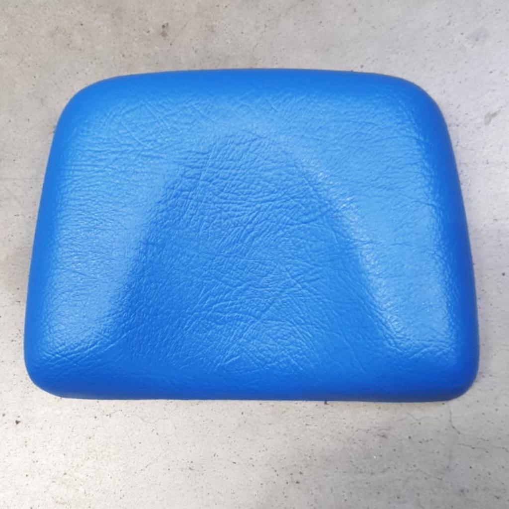 PUR HUVUDSTÖD kudde, skumhuvudstöd för solarium, ljusblå
