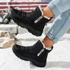 Women'S Heavy-Duty Winter Boots Cold Weather Hiking Boots with Non-Slip Rubber Sole,Tactical Boots for Outdoor, Winter Boots