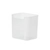 4Pcs Clear Fridge Storage Containers Stackable Reusable Food Sorting Boxes BPA Free for Kitchen Organization
