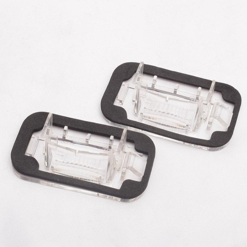 Rear License Plate Lamp Cover Housing 1PC 2PCS Brand New for Roewe I5 I6 RX358ER6 for MG MG6 MG5 HS ONE GS